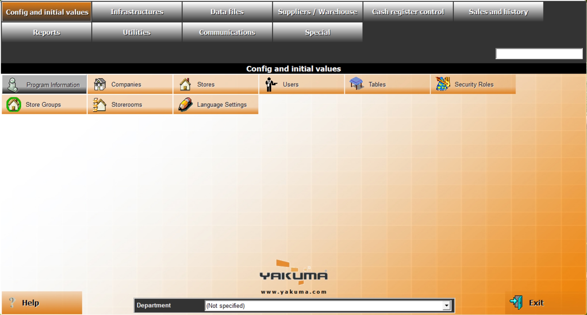 Manager Configuration
